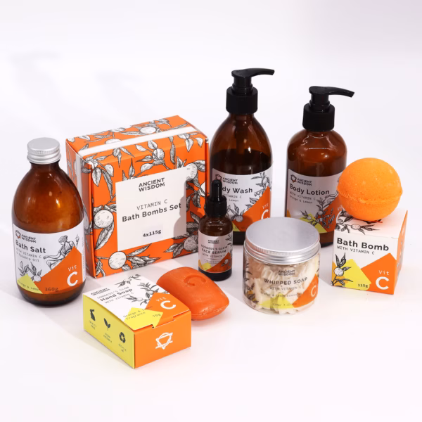 Aromaterapi Kroppsvask med Vitamin C - Appelsin Og Sitron - Bilde 2
