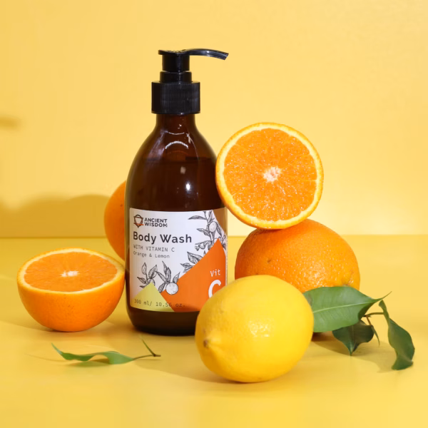 Aromaterapi Kroppsvask med Vitamin C - Appelsin Og Sitron - Bilde 3