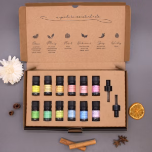 Aromatherapy Essential Oil Set - Starter Pack