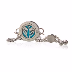 Bracelet Chaîne Diffuseur - Ailes d'Anges 20mm