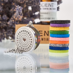 Aroma Diffusor Halskette - Herz 30mm