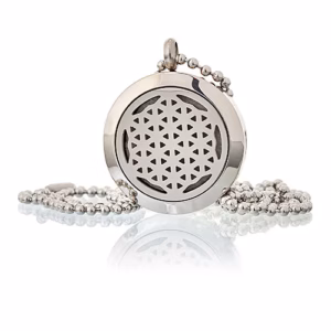Aromatherapy Jewellery Necklace - Flower of Life - 25mm
