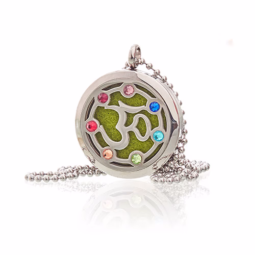 Aromatherapy Jewellery Necklace - OM Chakra - 30mm