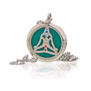Aroma Diffusor Halskette - Yoga Chakra - 30mm