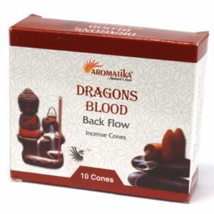 Aromatica Backflow Røkelseskjegler - Dragons Blood