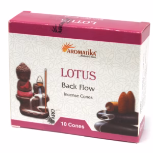 Aromatica Backflow Røkelseskjegler - Lotus
