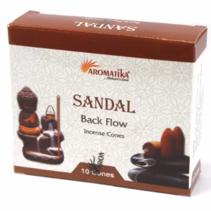 Aromatica Backflow Røkelseskjegler - Sandeltre