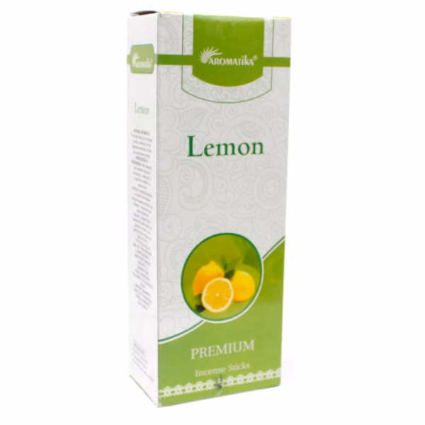Aromatica Premium Røkelsespinner - Sitron - Bilde 3