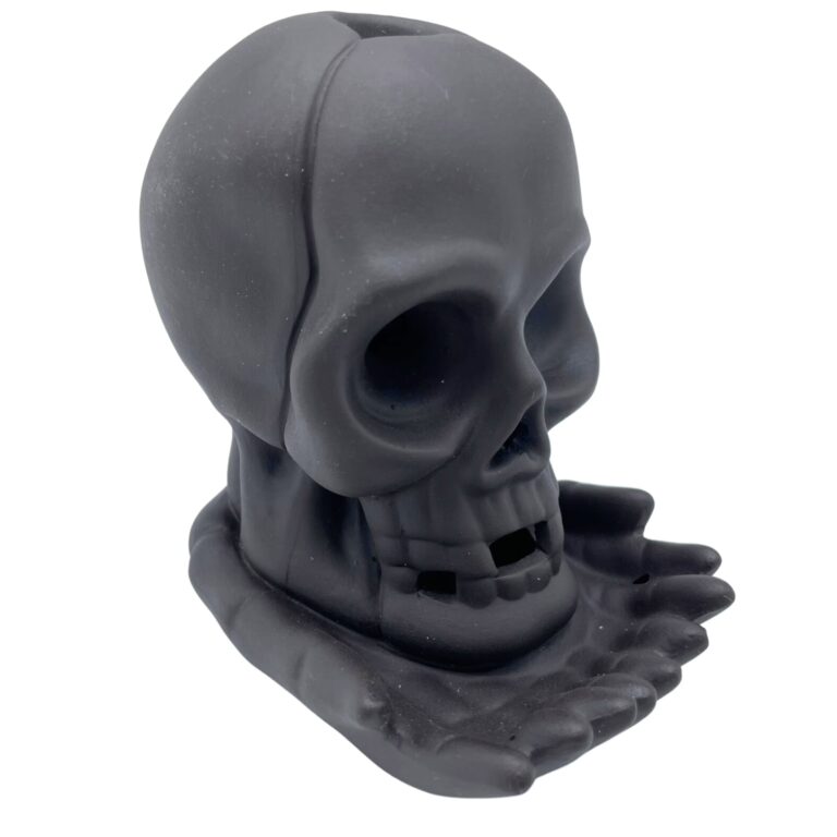 Backflow-Incense-Burner-Weeping-Skull-with-light