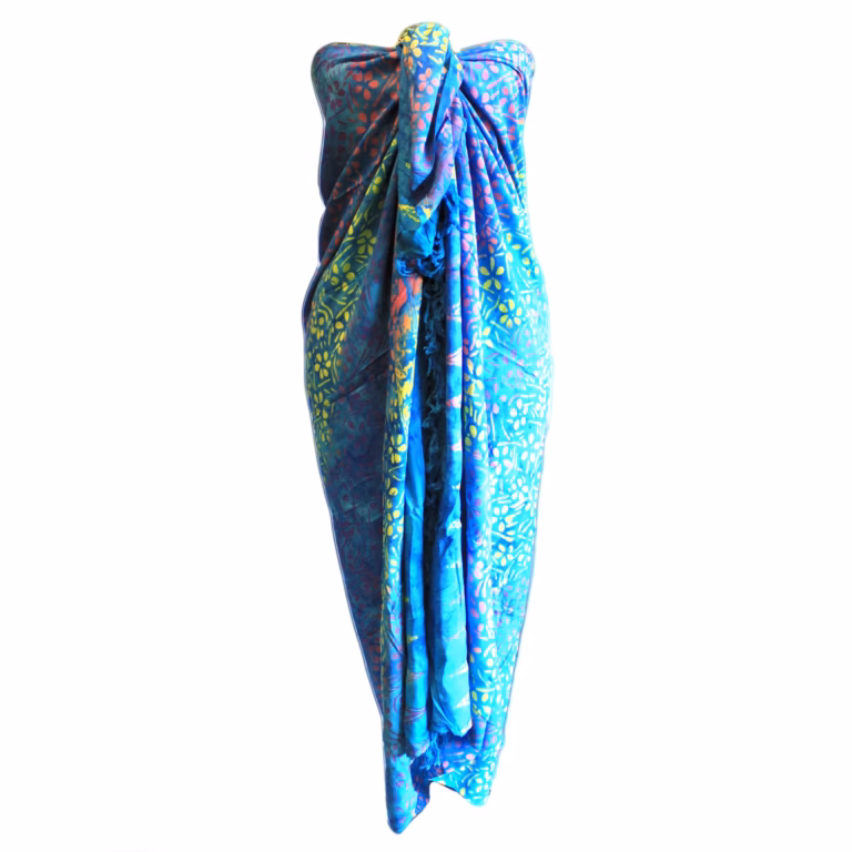 Bali-Block-Print-Sarong-Pretty-Petals-4-Assorted-Colours