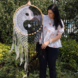 Bali Dreamcatchers - Ying Yang D: - Extra Large