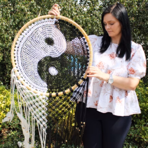 Bali Dreamcatchers - Ying Yang D: - Extra Large