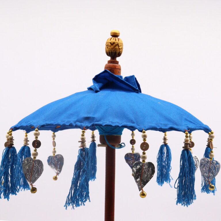 Bali-Home-Decor-Parasol-Cotton-Blue-40cm