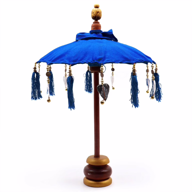 Bali-Home-Decor-Parasol-Cotton-Blue-40cm
