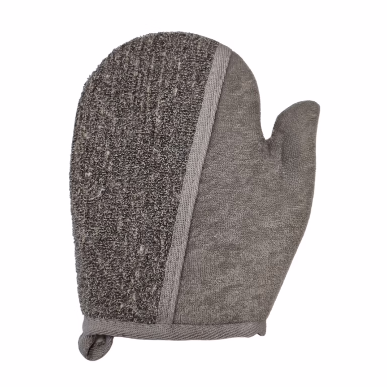 Bamboo-Linen-Bath-Glove-Charcoal