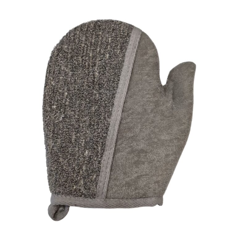 Bamboo-Linen-Bath-Glove-Charcoal