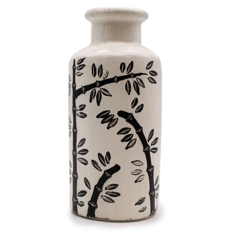 Bamboo-Motif-Straight-Vase-Natural