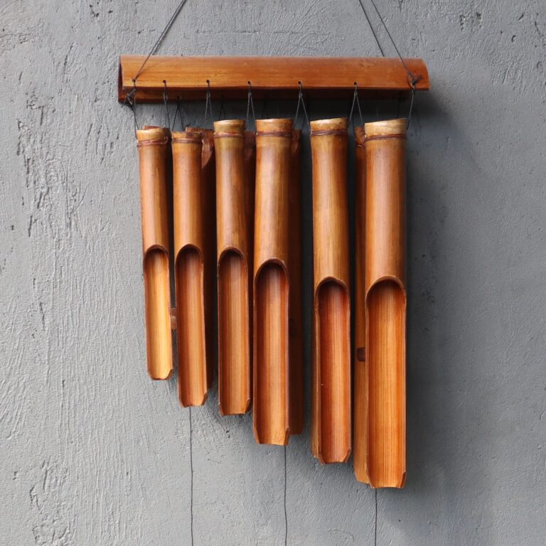 Bamboo-Windchime-Natural-finish-12-Large-Tubes