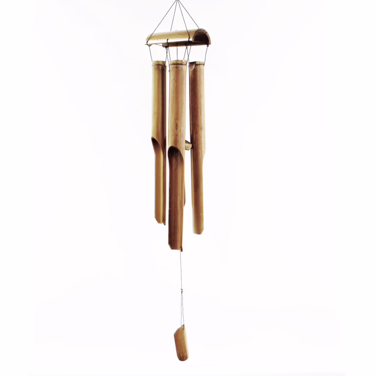 Bamboo-Windchime-Natural-finish-4-Large-Tubes