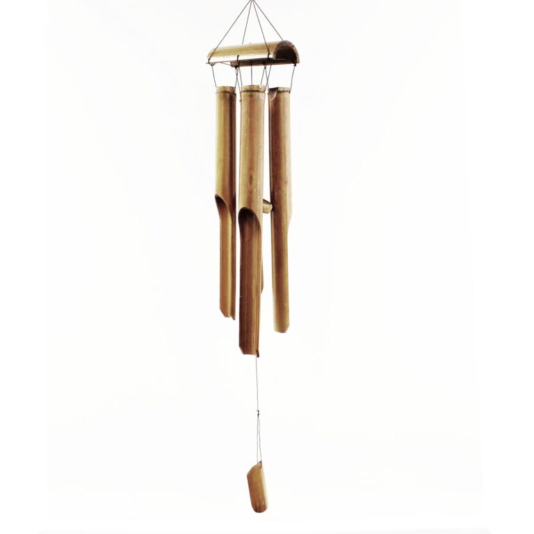 Bamboo-Windchime-Natural-finish-4-Large-Tubes