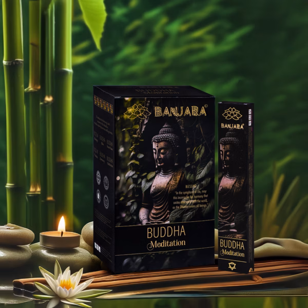 Banjara Buddha Røkelsepinner - Meditasjon - Bilde 2