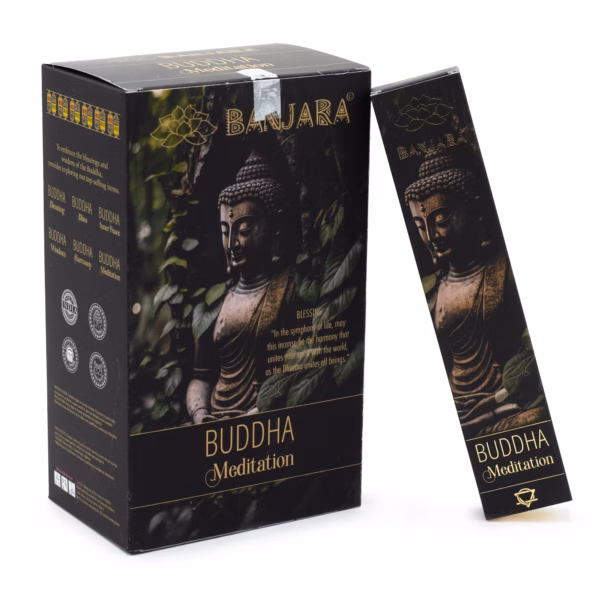 Banjara Buddha Røkelsepinner - Meditasjon