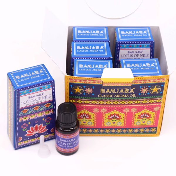 Banjara Indisk Duftolje 10ml - Lotus Of The Nile - Bilde 2
