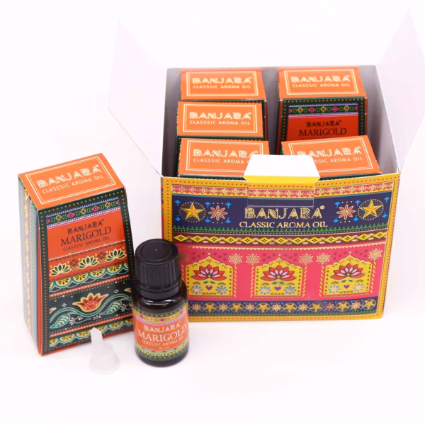 Banjara Indisk Duftolje 10Ml - Marigold - Bilde 2