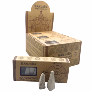 Banjara Smudge Pyramid Røkelseskjegler - Frankincense