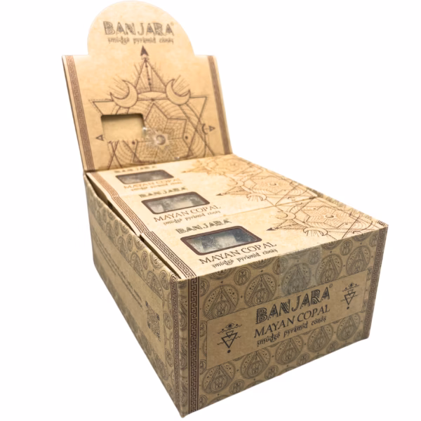 Banjara Smudge Pyramid Røkelseskjegler - Maya Copal - Bilde 4