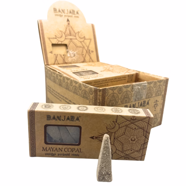 Banjara Smudge Pyramid Røkelseskjegler - Maya Copal