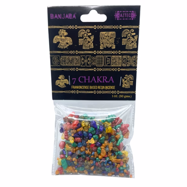 Banjara Tre Harpiks / Resin - 7 Chakra