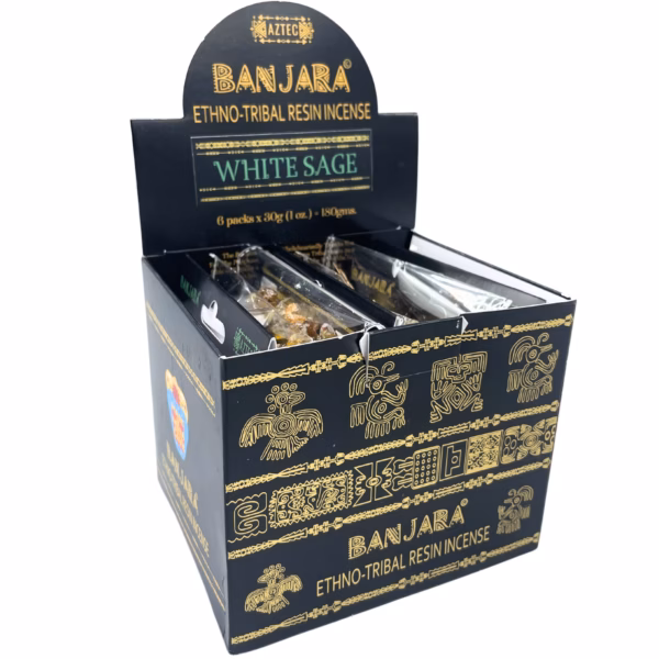 Banjara Tre Harpiks / Resin - Hvit Salvie - Bilde 2