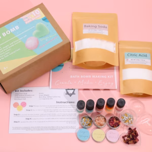 Kit de Bombas de Baño - Limonada Rosa y Explosión de Cítricos