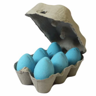 Bath Eggs - Blueberry 6Pcs