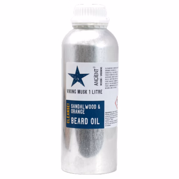 Beard Öl - Viking Musk - Cleanse! 1 Litre