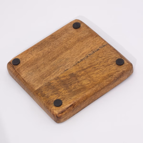 Stort Firkantet Nipsskrin 15x15x2,5 cm - Hop Hare