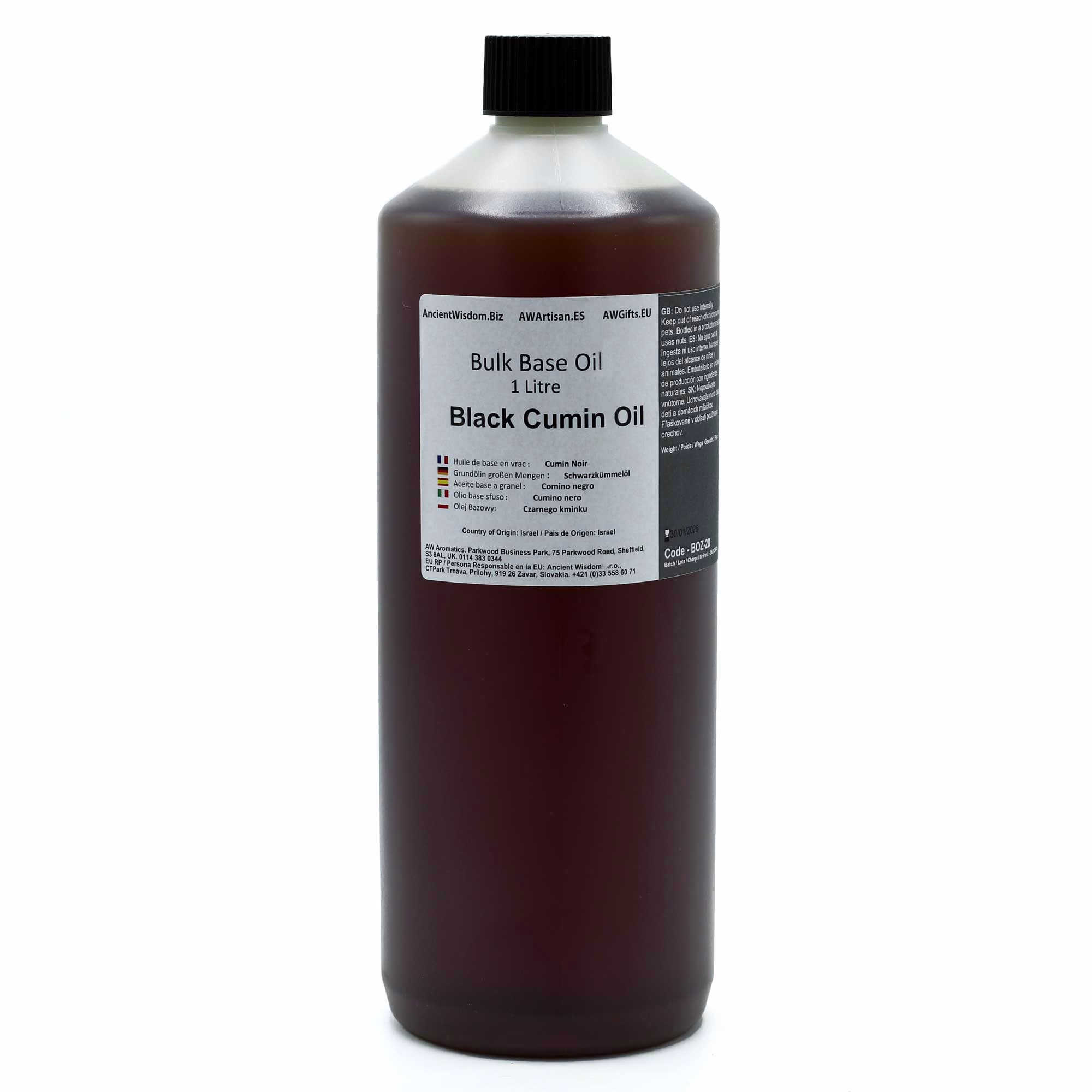 Black Cumin Oil 1 Litre