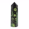 Puntas de Obsidiana Negra (aprox 60-70 gm 9cm) - Verde Bosque - Imagen 2