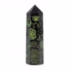Puntas de Obsidiana Negra (aprox 60-70 gm 9cm) - Verde Bosque - Imagen 5