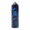 Schwarze Obsidianspitzen (ca. 60–70 g, 9 cm) – Mystic Story – Mitternachtsblau – Bild 5