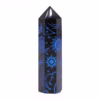 Schwarze Obsidianspitzen (ca. 60–70 g, 9 cm) – Mystic Story – Mitternachtsblau – Bild 6