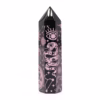 Svart Obsidian Spiss (Ca. 60-70 G 9 cm) - Mystic Story - Rose Pink - Bilde 3
