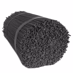 Duftstænger - Sort - 25cm X 3mm - 500g