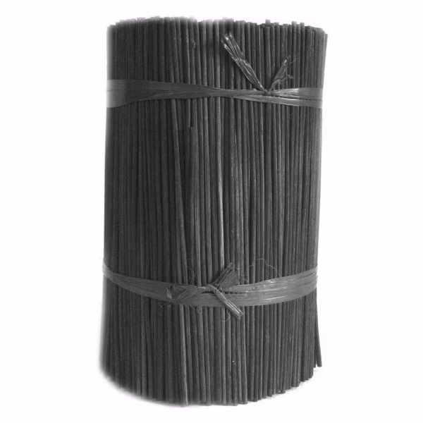 Svarte Duftpinner - 25 cm x 3 mm - 500g