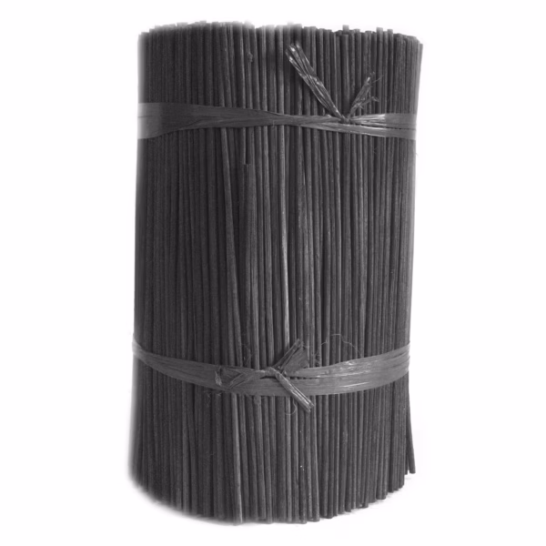 Duftstænger - Sort - 25cm X 3mm - 500g