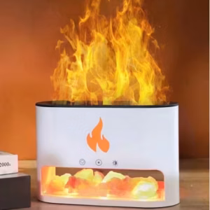 Blaze Himalayan Salt Aroma Diffuser - Flame Effect