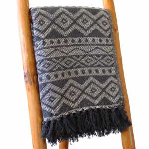 Boho Comfort Pledd - 125x150cm - Grå
