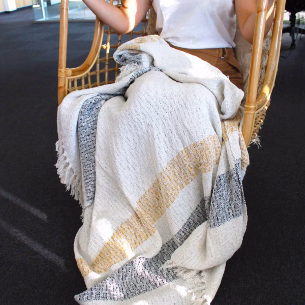 Boho Comfort Pledd - 125x150cm - Mellow Mattala - Bilde 5