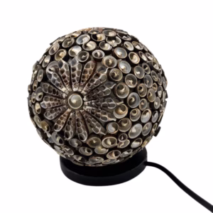 Boho Havskallelampe - Chokolade Twist Globe - 15cm